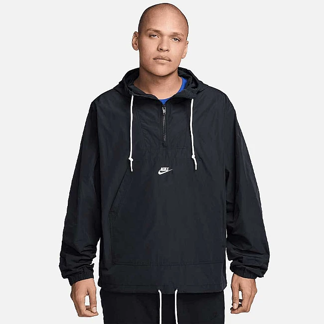 МЪЖКИ АНОРАК NIKE FN3892-010 CLUB MARINA ANORAK ЧЕРЕН