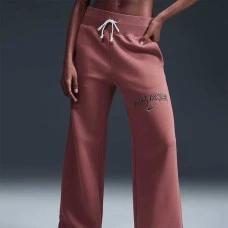 ДАМСКО ДОЛНИЩЕ NIKE FV7684-634 NSW PHNX FLC HR LOGO PNT WDE РОЗОВО