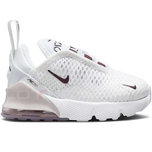 ДЕТСКИ МАРАТОНКИ ЗА МОМИЧЕ NIKE DD1646-119 AIR MAX 270 BT БЕЛИ