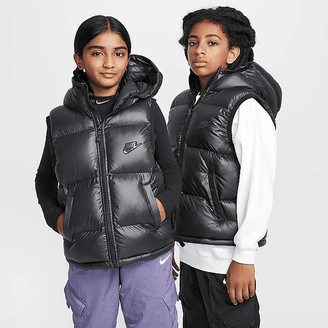 ДЕТСКИ ЕЛЕК NIKE FD2844-011 NSW TF RPL HGH SYNFL VEST UL ЧЕРЕН
