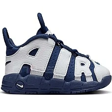 ДЕТСКИ ОБУВКИ ЗА МОМЧЕ NIKE FV5368-100 AIR MORE UPTEMPO KI BT БЕЛИ/ТЪМНОСИНИ