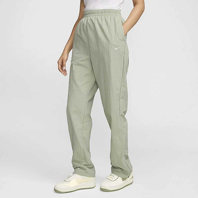 ДАМСКО ДОЛНИЩЕ NIKE FV7638-370 NSW ESSTL HR LSE OH ZIP PNT ЗЕЛЕНО