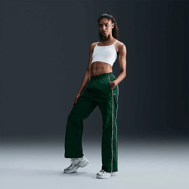 ДАМСКО ДОЛНИЩЕ NIKE FV7655-300 NSW WR WVN HR OH PANT ЗЕЛЕНО