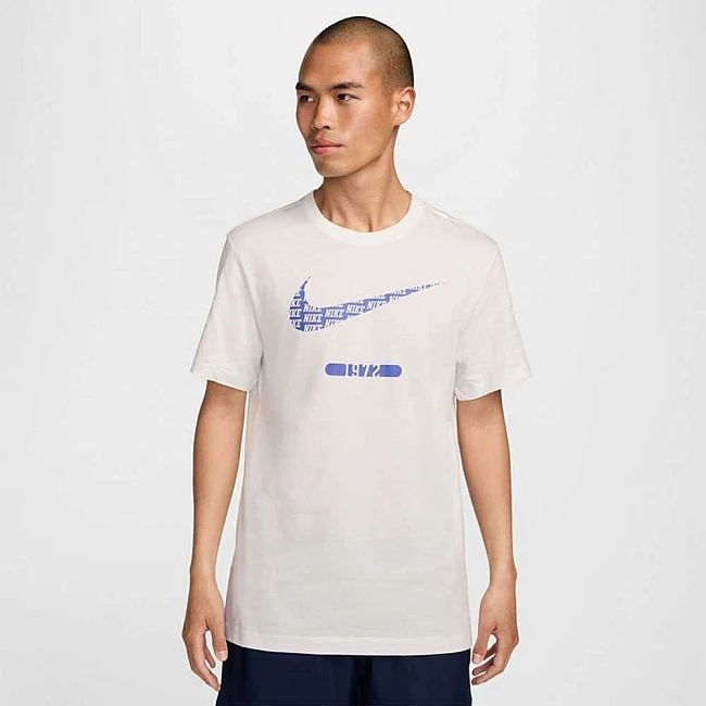 МЪЖКА ТЕНИСКА NIKE FZ5372-121 NSW TEE 6 MO SWOOSH БЯЛА