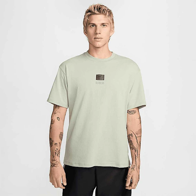 МЪЖКА ТЕНИСКА NIKE FZ5392-370 NSW TEE M90 OC LBR SEGA ЗЕЛЕНА