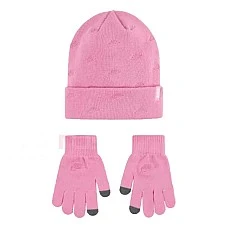 ДЕТСКА ЗИМНА ШАПКА И РЪКАВИЦИ NIKE 9A3092-ACG FUTURA TOSS APEX BEANIE SE РОЗОВИ
