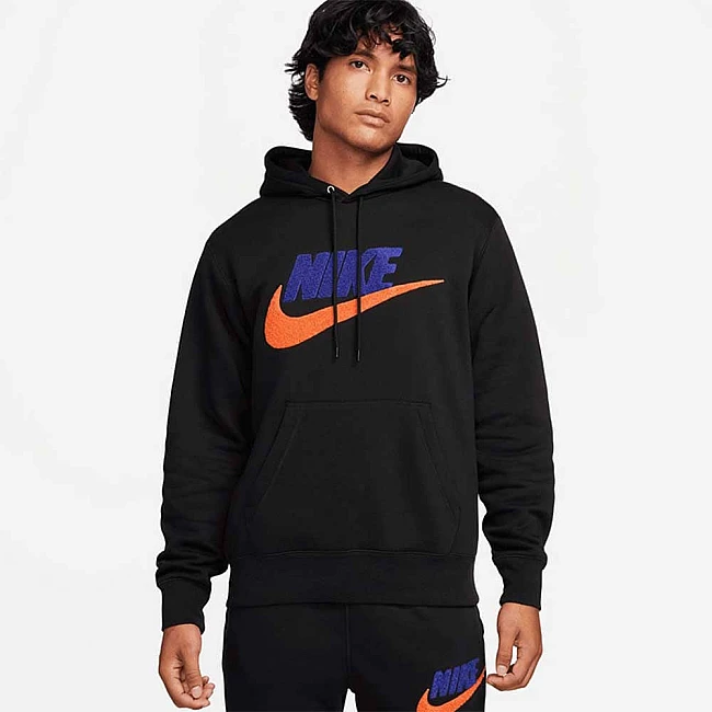 МЪЖКИ СУИТШЪРТ NIKE FN3104-010 CLUB BB PO CHNL FTRA ЧЕРЕН