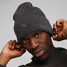 ЗИМНА ШАПКА PUMA 02487401 METAL CAT BEANIE ЧЕРНА