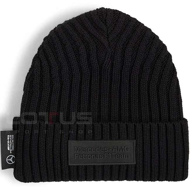 ЗИМНА ШАПКА PUMA 02569001 MAPF1 STATEMENT BEANIE ЧЕРНА
