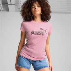 ДАМСКА ТЕНИСКА PUMA 68149048 ESS+ ANIMAL TEE БЛЕДОРОЗОВА