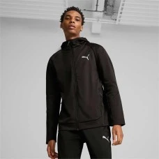 МЪЖКО ГОРНИЩЕ PUMA 68170301 EVOSTRIPE WARM FULL-ZIP HOODIE DK ЧЕРНО