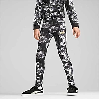 ДЕТСКИ КЛИН ЗА МОМИЧЕ PUMA 68177001 ESS+ CLASS ACT LEGGINGS AOP G ЧЕРЕН