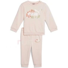 БЕБЕШКИ СПОРТЕН ЕКИП ЗА МОМИЧЕ PUMA 68188650 FC ESS+ INFANT JOGGER TR БЛЕДОРОЗОВ