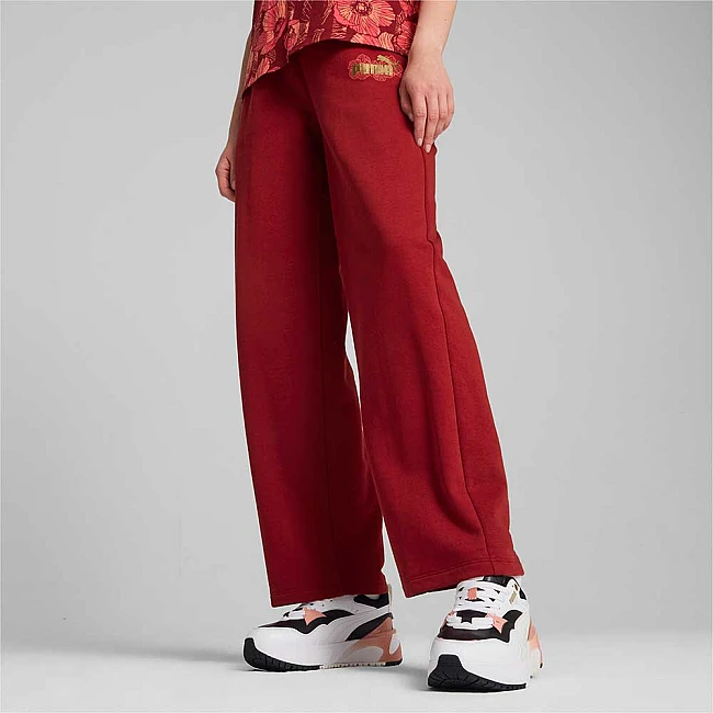 ДАМСКО ДОЛНИЩЕ PUMA 68249813 ESS+ CLASS ACT PANTS TR ЧЕРВЕНО