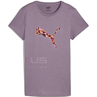 ДАМСКА ТЕНИСКА PUMA 68299830 GRAPHICS CAT TEE БЛЕДОЛИЛАВА