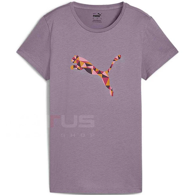 ДАМСКА ТЕНИСКА PUMA 68299830 GRAPHICS CAT TEE БЛЕДОЛИЛАВА