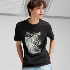 МЪЖКА ТЕНИСКА PUMA 68321301 GRAPHICS PHOTOPRINT TEE ЧЕРНА