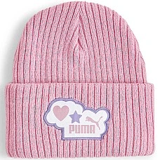 ДЕТСКА ЗИМНА ШАПКА ЗА МОМИЧЕ PUMA 02564303 COMIC BEANIE БЛЕДОЛИЛАВА
