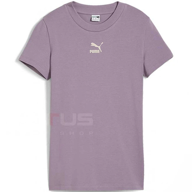 ДАМСКА ТЕНИСКА PUMA 53561030 CLASSICS SLIM TEE БЛЕДОЛИЛАВА