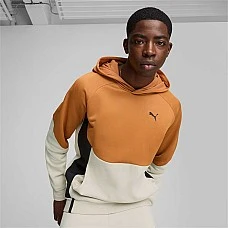 МЪЖКИ СУИТШЪРТ PUMA 62438164 PUMATECH HOODIE FL ОРАНЖЕВ