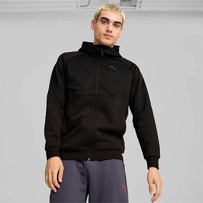 МЪЖКО ГОРНИЩЕ PUMA 62681301 PUMATECH FZ HOODIE FL ЧЕРНО