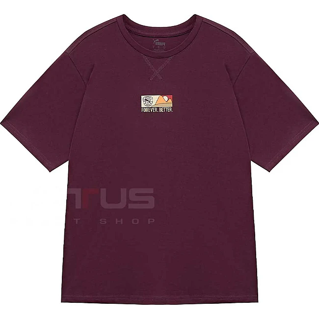 ДАМСКА ТЕНИСКА PUMA 68192944 BETTER SPORTSWEAR TEE ТЪМНОЛИЛАВА