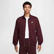 МЪЖКО ГОРНИЩЕ NIKE FQ3426-652 CLUB KNIT JKT БОРДО