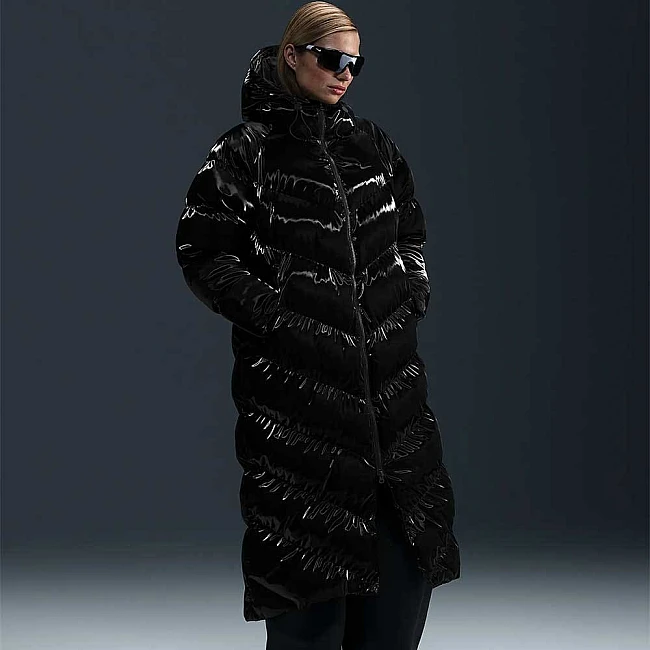 ДАМСКО ЯКЕ NIKE FV7827-010 NSW TF OS SHN SNFL WNPFR PARKA ЧЕРНО