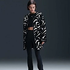 ДАМСКО ЯКЕ NIKE FV8025-010 NSW COZY HBR JKT ЧЕРНО