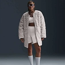 ДАМСКО ЯКЕ NIKE FV8025-104 NSW COZY HBR JKT БЕЖОВО