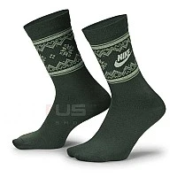 ЧОРАПИ NIKE FZ3071-338 ESS CRW 1PR-200 FAIR ISLE ЗЕЛЕНИ