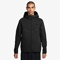 МЪЖКО ГОРНИЩЕ NIKE HV0949-010 TCH FLC FZ WR HOODIE ЧЕРНО