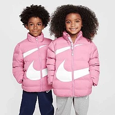 ДЕТСКО ЯКЕ ЗА МОМИЧЕ NIKE 36M133-ACG WRAP SWOOSH DEBOSSED QUILT РОЗОВО