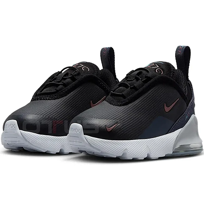 ДЕТСКИ МАРАТОНКИ ЗА МОМЧЕ NIKE FZ7313-001 AIR MAX 270 OD BT ЧЕРНИ/СИНИ