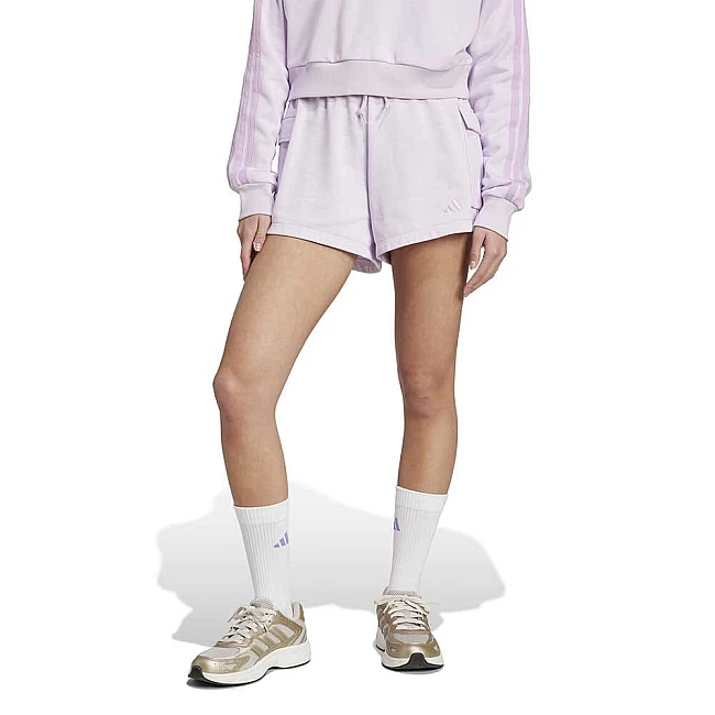 ДАМСКИ КЪСИ ПАНТАЛОНИ ADIDAS JC5701 SL FT SHORT БЛЕДОЛИЛАВИ