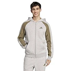 МЪЖКО ГОРНИЩЕ ADIDAS JC6169 ESS CB FZ HD СИВО