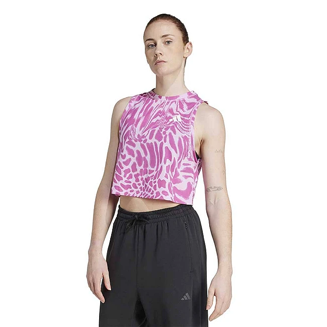 ДАМСКИ ПОТНИК ADIDAS JC6650 TE MIN AOP TANK РОЗОВ