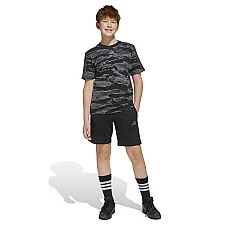 ДЕТСКИ КЪСИ ПАНТАЛОНИ ЗА МОМЧЕ ADIDAS JC7498 CAMO SHORT ЧЕРНИ