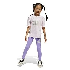 ДЕТСКА СПОРТЕН ЕКИП ЗА МОМИЧЕ ADIDAS JC7523 GLAM SET РОЗОВ/ЛИЛАВ
