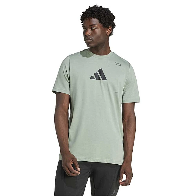 МЪЖКА ТЕНИСКА ADIDAS JD1835 TR CAT G TEE ЗЕЛЕНА