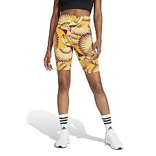 ДАМСКИ КЪС КЛИН ADIDAS JD6287 FARM BIKE SHORT ЖЪЛТ/КАФЯВ