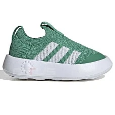 ДЕТСКИ МАРАТОНКИ ADIDAS JI1608 BUBBLECOMFY I ЗЕЛЕНИ