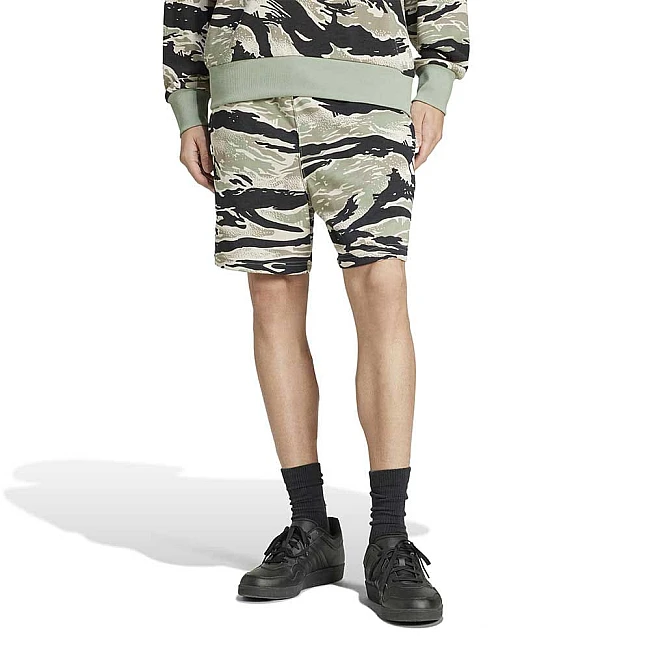 МЪЖКИ КЪСИ ПАНТАЛОНИ ADIDAS JD8077 SEA CAMO SHORT ЗЕЛЕНИ/ЧЕРНИ