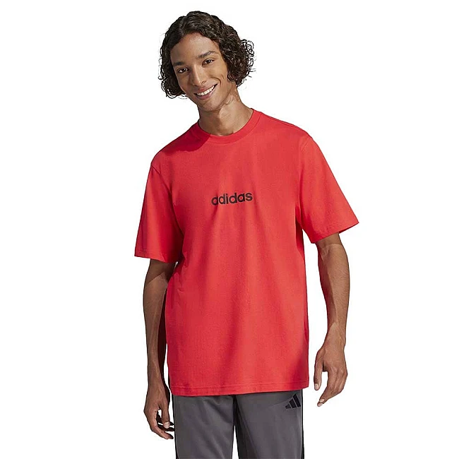 МЪЖКА ТЕНИСКА ADIDAS JE8994 LIN SJ TEE ЧЕРВЕНА