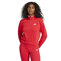 ДАМСКО ГОРНИЩЕ ADIDAS JG4171 CB 1/4 ZIP ЧЕРВЕНО