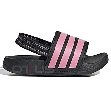 ДЕТСКИ ЧЕХЛИ ЗА МОМИЧЕ ADIDAS JR5325 ADILETTE ESTRAP I ЧЕРНИ/РОЗОВИ