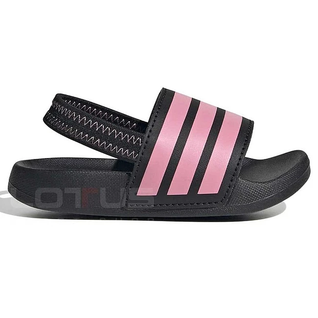 ДЕТСКИ ЧЕХЛИ ЗА МОМИЧЕ ADIDAS JR5325 ADILETTE ESTRAP I ЧЕРНИ/РОЗОВИ