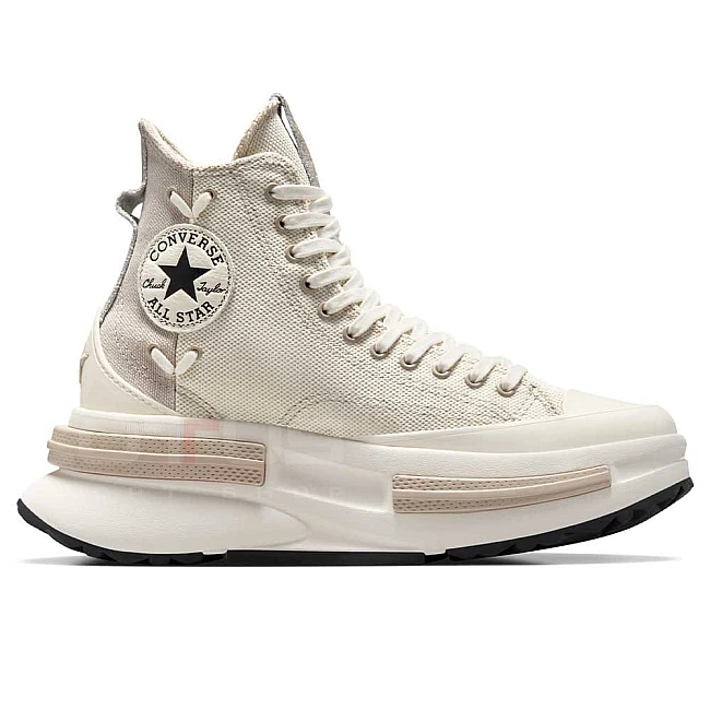 ДАМСКИ ОБУВКИ CONVERSE A10654C RUN STAR LEGACY CX PLATFORM CRAFTED LACES БЕЖОВИ