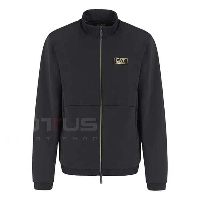 МЪЖКО ГОРНИЩЕ EA7 EMPORIO ARMANI 7M000034-UC001 GOLD LABEL M T-TOP FZ PAPL ЧЕРНО