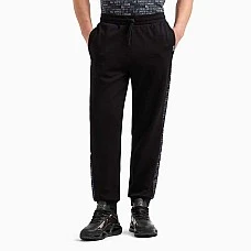 МЪЖКО ДОЛНИЩЕ EA7 EMPORIO ARMANI 7M000216-UC001 GRAPHIC SERIES M PANTS CH MONOGRAM PRINTED ЧЕРНО
